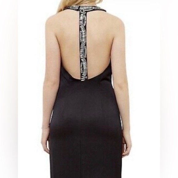 Ted Baker Black Backless Dress - Picture 1 of 12